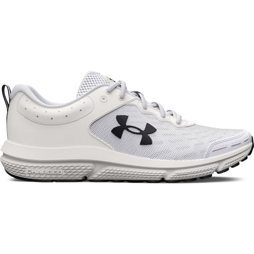 Men's Running Shoes - Under Armour Charged Assert 10 White/Black/Black 11