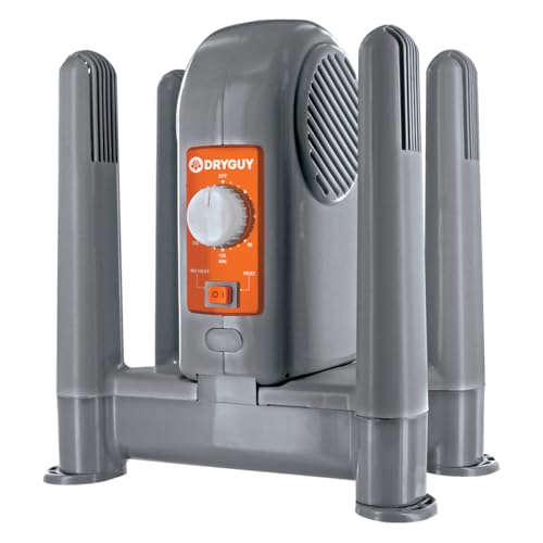 DryGuy Shoe, Boot & Gear Electric Dryer 4 Ports with Heat + Fan - Fast 1-3hr Drying