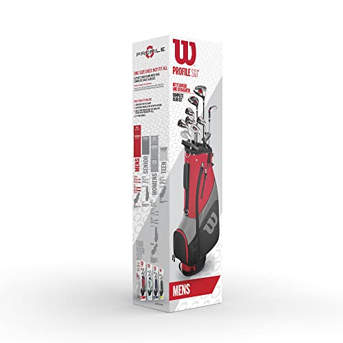 Wilson Men's Profile SGI Complete Golf Club Set - Right-Handed, Standard