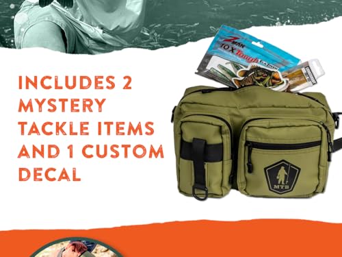 Kids Fishing Tackle Kit with Bonus Lure & Sticker Set - Pond Prowler Variation