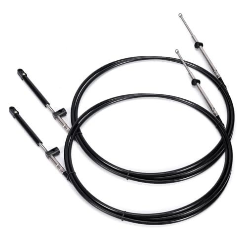 10ft Boat Throttle and Shift Control Cables Gen1/Gen2 for Mercury 600A/4000 - 2pcs