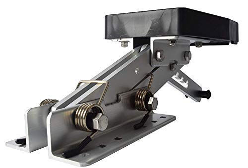 YaeMarine Heavy Duty Aluminum Outboard Motor Bracket for 7.5-20 HP Boats