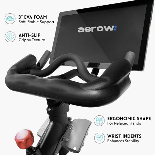 AEROW Peloton-compatible Handlebar Extender for Exercise Bikes – ComfortGrip