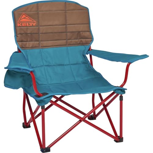 Kelty Lowdown Folding Camping Chair - Deep Lake, Portable, Low Seat Height