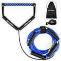 Blue 75FT No Stretch Dyneema Wakeboard Rope & Handle Set