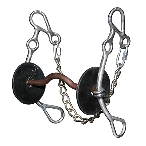 Horse Gag Bit 5 Inch Low Port Combination Reinsman Stage C Tack