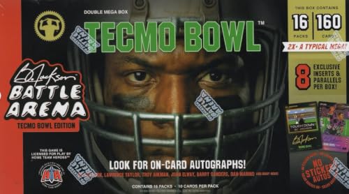 Bo Jackson Tecmo Bowl Edition Collectible Card Box with Autographs & Inserts