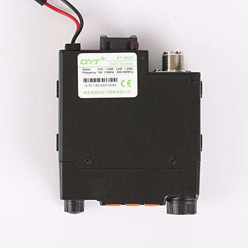 QYT KT-8900 Dual Band 20W Mobile Ham Radio Transceiver for Car