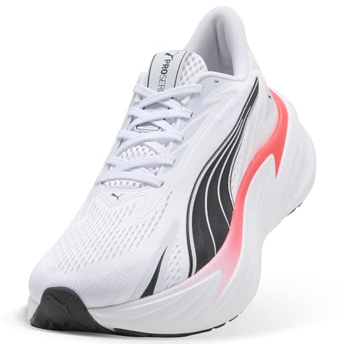Men's Maxima Pro Lace-Up Sneakers - White Ultra Red & Black Silver Variation