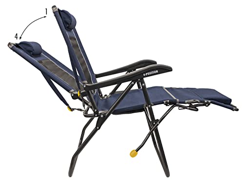 GCI Outdoor Legz Up Lounger Folding Camping & Outdoor Lounge Chair
