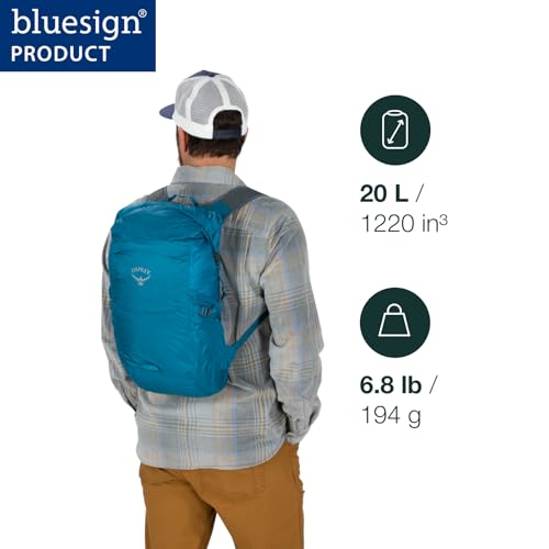 Ultralight 20L Waterproof Dry Backpack - Black, Compact Travel Pack