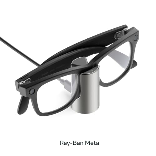 AI Glasses Charging Stand for Meta, Ray-Ban & Oakley - Quick Docking Station