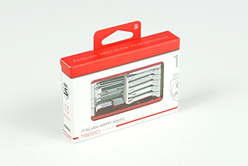 SILCA Tredici Bike Multi-Tool - 13 Functions, HEX, TORX, Phillips, Compact
