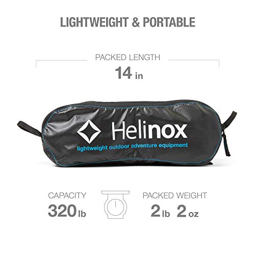 Helinox Chair One Portable Camping Chair - Black, Regular Size