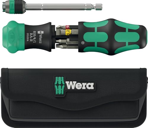 Wera Kraftform Kompakt 26 RA-R Screwdriver Set with Pouch | 6 Pieces