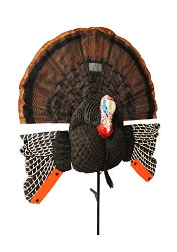 MOJO Outdoors Turkey Decoys Pack of 1 11x2x4 Inch Realistic Hunting Decoy