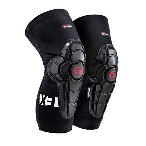 G-Form Pro-X3 Mountain Bike Knee Guards - Black Adult Medium