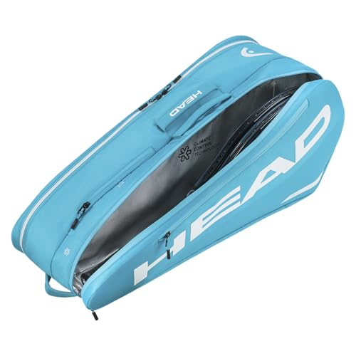 HEAD Tennis Racquet Bag M Holds 6 Racquets with Climate Control & Backpack System