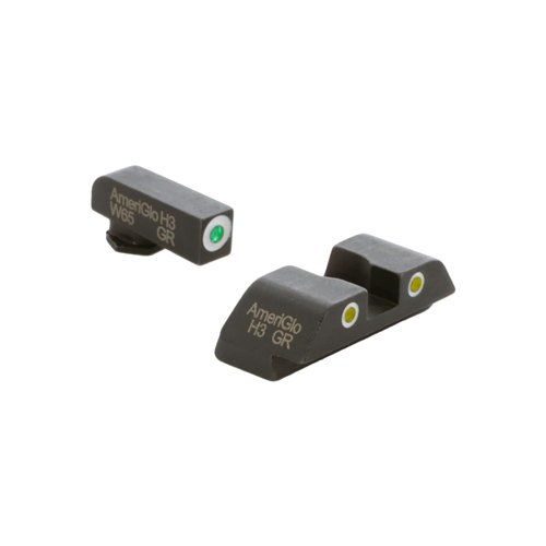 AMERIGLO Classic Series - Three-Dot Tritium Design Glock Set - Fits Gen 5 9mm/.40