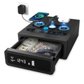 Biometric Gun Safe with 0.1s Fingerprint Access & Wireless Charging Station