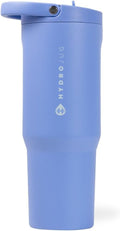 HydroJug Sport - 40oz Stainless Steel Tumbler with Straw | Vacuum Insulated & Leakproof, Light Blue