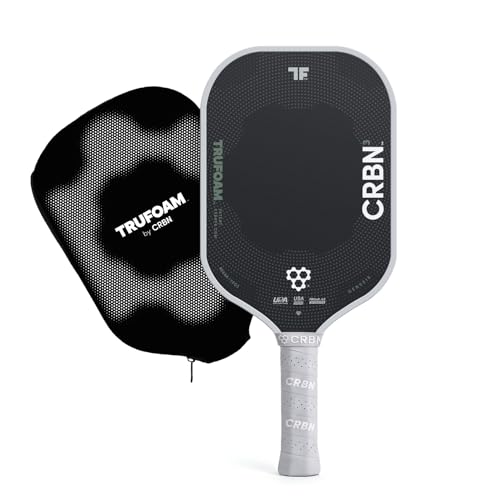 CRBN Pickleball Paddle - TruFoam Genesis Elongated 14mm Performance Paddle
