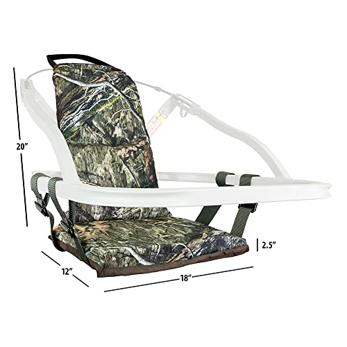 Summit Treestands Replacement Seat Mossy Oak Camo Adjustable Comfort