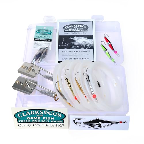 Clarkspoon Ready-to-Fish Trolling Kit for Coastal Saltwater Fishing