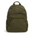 Vera Bradley Women's Cotton Campus Backpack - Climbing Ivy Green, One Size