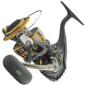 Saltwater Spinning Reel 2500 Series with 6+1 Bearings, 33.2" Retrieve
