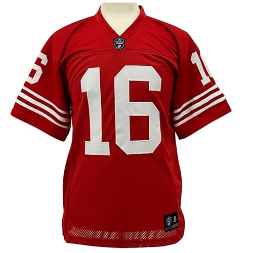 Joe Montana San Francisco Red Football Jersey X-Large Unisex S-5XL Custom Sewn