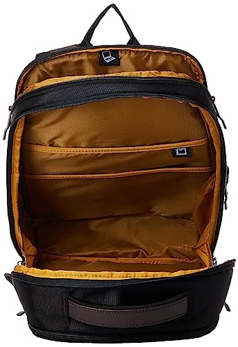 Samsonite Kombi Business Backpack Black/Brown 16.25 x 10.5 x 5-Inch Durable Laptop Bag