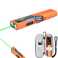 PRO EDC Pocket Flashlight with Green Beam UV & White LED, 800LM, Magnetic, Orange with Bag