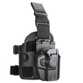 Universal Drop Leg Holster for Compact & Sub-Compact Pistols, Fits Glock, Sig, Taurus, S&W, Ruger