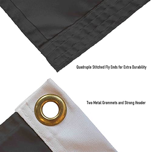 Ohio State University Flag - 3 x 5 ft Nylon Team Banner with Grommets