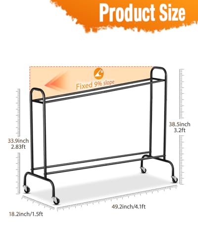2 Pack Tilt Basketball Shooting Rack with Rolling Ball Storage Cart for Training