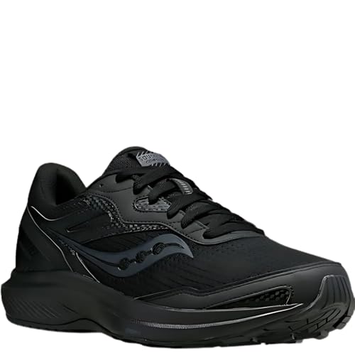 Saucony Men's Cohesion 16 Running Shoes - Black, Size 11.5