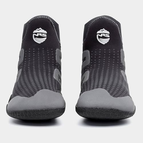 NRS Freestyle Wetshoe 3mm Neoprene Water Shoes Black, Size 8