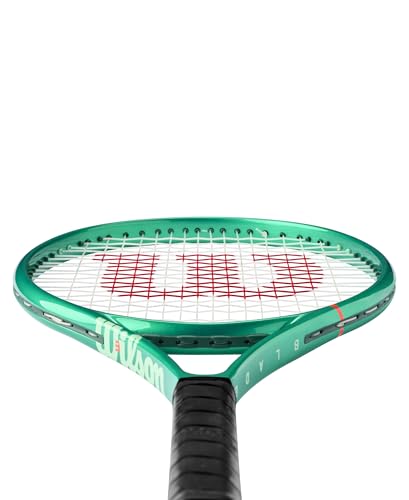 Wilson Blade V10 Junior Tennis Racket 26 Green - Control & Power, Pre-Strung