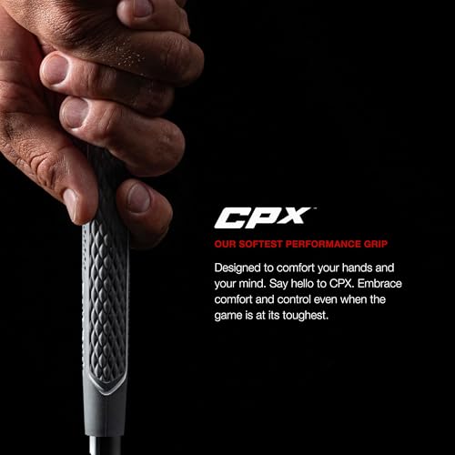 Golf Pride CPX Midsize Golf Club Grip - 8 Pack, Soft Rubber, Textured Design