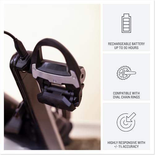Garmin Rally RS210 Dual-Sensing Power Meter Pedals - Shimano SPD-SL Clipless