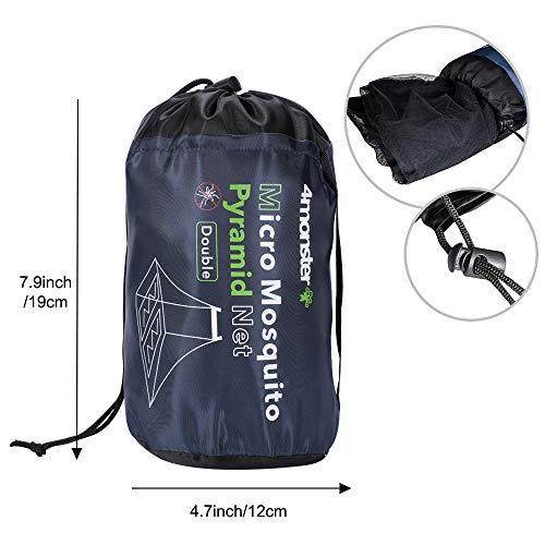 4Monster Camping Net with Carry Bag - Full Size, Lightweight & Durable