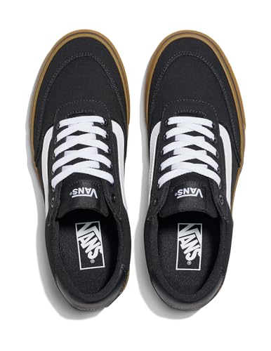 Vans Brooklyn LS Sneakers for Men - Canvas Black/Gum, Court Style