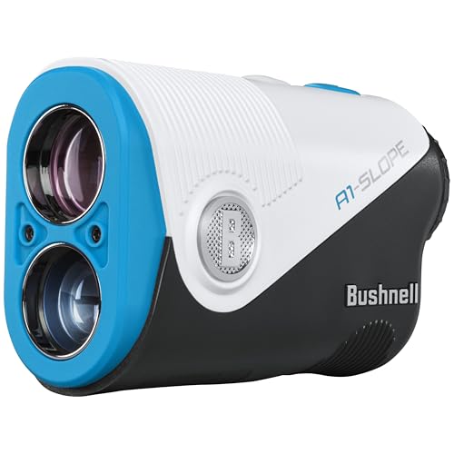 Bushnell A1-Slope Laser Golf Rangefinder Blue - Compact, Tour-Trusted, 6x Magnification
