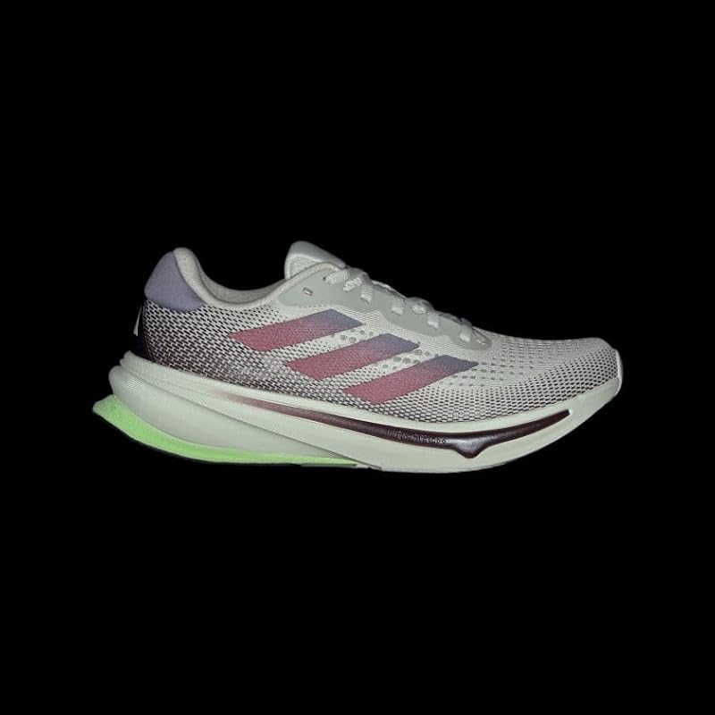 Adidas Supernova Rise 2 Running Shoes Dreamstrike+ Midsole Rubber Outsole - Crystal Jade/Aurora Met./Silver Dawn