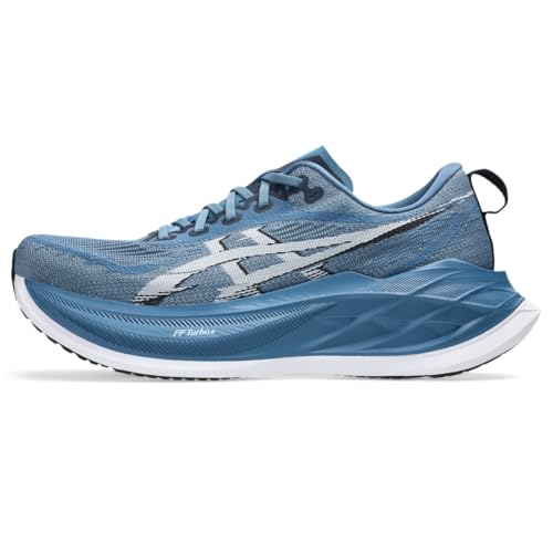 ASICS Unisex Superblast 2 Running Shoes - Women 12.5 / Men 11, Winter Sea/White