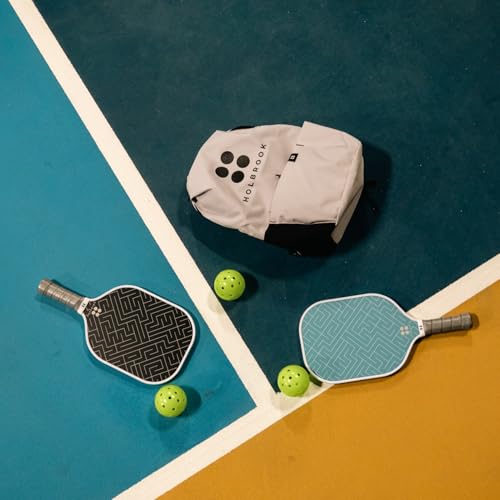2 Player Pickleball Paddle Set with 3 Outdoor Balls & Backpack