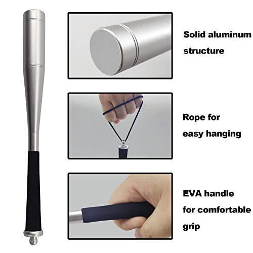 Aventik Silver Aluminum Fish Priest for Quick Fish Dispatch - 10 Inch
