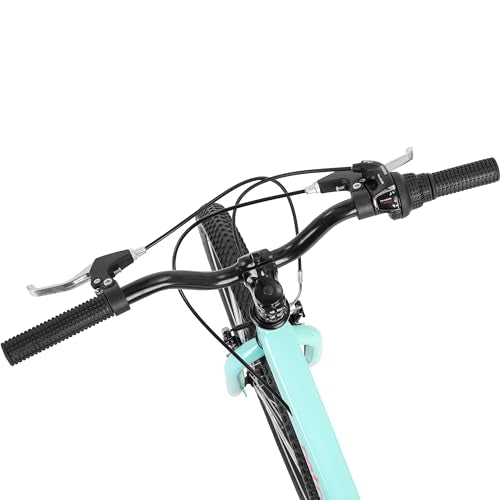 Retrospec Dart Kids Bike Seafoam 24-Inch 7-Speed Hybrid Youth Bicycle