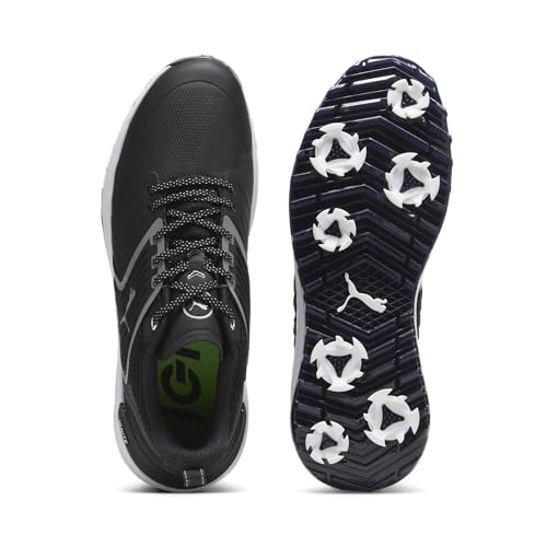 PUMA Men's Ignite Innovate Golf Shoes Grey/Black 10 - Performance Traction